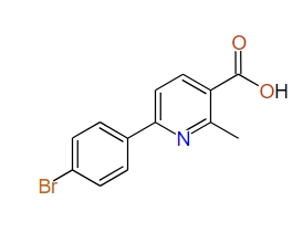 6-(4-Bromophenyl)-2-methylpyridine-3-carboxylic acid