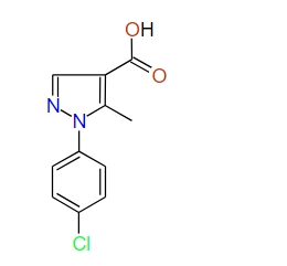 1-(4-Chlorophenyl)-5-methyl-1H-pyrazole-4-carboxylic acid, 97%