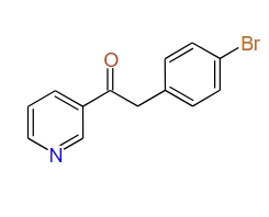 2-(4-Bromophenyl)-1-(pyridin-3-yl)ethanone