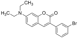 3(3'-Bromophenyl)-7-diethylaminocoumarin