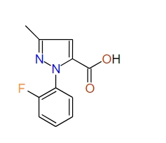 1-(2-Fluorophenyl)-3-methyl-1H-pyrazole-5-carboxylic acid, 97%