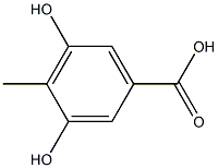 3,5-Dihydroxy-4-methyl benzoic acid
