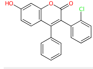 3(3’-Chlorophenyl)-7-hydroxy-4-phenylcoumarin