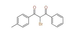 2-Bromo-1-phenyl-3-p-tolylpropane-1,3-dione, 96%