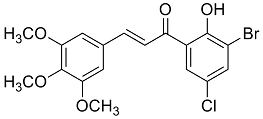 3’-Bromo-5'-chloro-2'-hydroxy-3,4,5-trimethoxychalcone