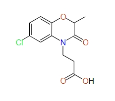 3-(6-Chloro-2,3-dihydro-2-methyl-3-oxobenzo[b][1,4]oxazin-4-yl)propanoic acid, 97%