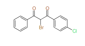 2-Bromo-1-(4-chlorophenyl)-3-phenylpropane-1,3-dione, 97%