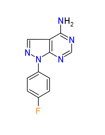 1-(4-Fluorophenyl)-1H-pyrazolo[3,4-d]pyrimidin-4-amine, 97%