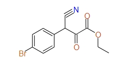 Ethyl 3-(4-bromophenyl)-3-cyano-2-oxopropanoate, 97%
