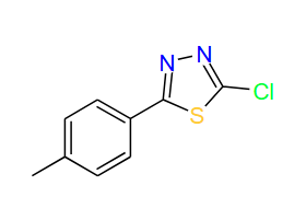 2-Chloro-5-(4-methylphenyl)-1,3,4-thiadiazole, 97%