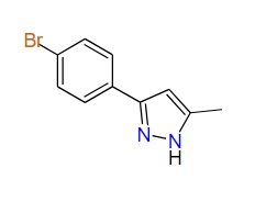 3-(4-Bromophenyl)-5-methyl-1H-pyrazole