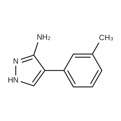 4-(m-Tolyl)-1H-pyrazol-3-amine