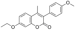 7-Ethoxy-3(4’-methoxyphenyl)-4-methylcoumarin