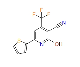 2-Hydroxy-6-(2-thienyl)-4-trifluoromethyl nicotinonitrile