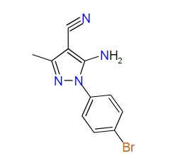 5-AMINO-1-(4-BROMOPHENYL)-4-CYANO-3-METHYL-1H-PYRAZOLE
