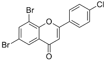 4’-Chloro-6,8-dibromoflavone