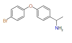 1-(4-(4-Bromophenoxy)phenyl)ethanamine, 95%