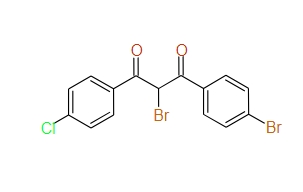 2-Bromo-1-(4-bromophenyl)-3-(4-chlorophenyl)propane-1,3-dione, 97%