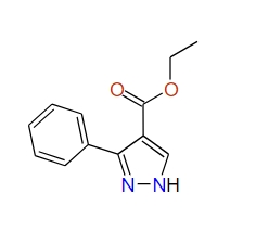 Ethyl 3-phenyl-1H-pyrazole-4-carboxylate, 97%