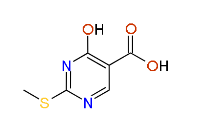 4-Hydroxy-2-(methylthio)pyrimidine-5-carboxylic acid, 96%