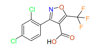 5-(trifluoromethyl)-3-(2,4-dichlorophenyl)isoxazole-4-carboxylic acid, 96%