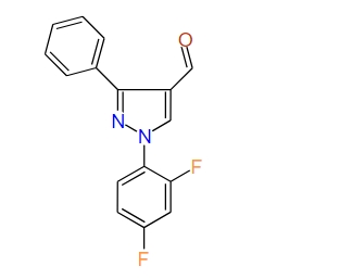1-(2,4-Difluorophenyl)-3-phenyl-1H-pyrazole-4-carbaldehyde