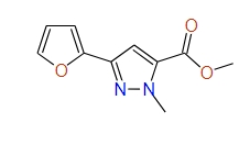 3-(2-Furyl)-1-methyl-pyrazole-5-carboxylic acid methyl ester, 97%