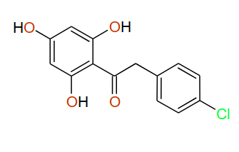 2-(4-Chlorophenyl)-1-(2,4,6-trihydroxyphenyl)ethanone, 97%