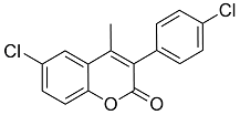 6-Chloro-3(4’-chlorophenyl)-4-methylcoumarin