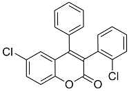 6-Chloro-3(2’-chlorophenyl)-4-phenylcoumarin