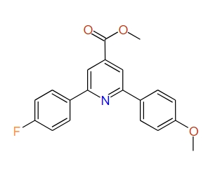 Methyl 2-(4-Fluorophenyl)-6-(4-methoxyphenyl)pyridine-4-carboxylate