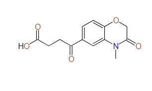 4-(3,4-Dihydro-4-methyl-3-oxo-2H-benzo[b][1,4]oxazin-6-yl)-4-oxobutanoic acid, 97%