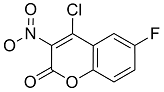 4-Chloro-6-fluoro-3-nitrocoumarin