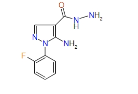 5-Amino-1-(2-fluorophenyl)-1H-pyrazole-4-carbohydrazide, 97%