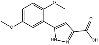 5-(2,5-Dimethoxyphenyl)-1H-pyrazole-3-carboxylicacid