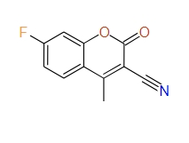 7-Fluoro-4-methyl-2-oxo-2H-chromene-3-carbonitrile, 97%