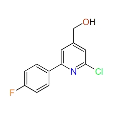 (2-Chloro-6-(4-fluorophenyl)pyridin-4-yl)methanol