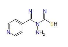 4-Amino-5-(4-pyridyl)-4H-1,2,4-triazole-3-thiol