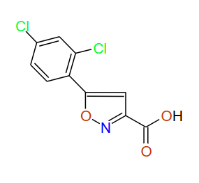 5-(2,4-Dichlorophenyl)isoxazole-3-carboxylic acid, 97%