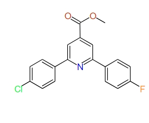Methyl 2-(4-Chlorophenyl)-6-(4-fluorophenyl)pyridine-4-carboxylate
