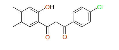 1-(4-Chlorophenyl)-3-(2-hydroxy-4,5-dimethylphenyl)propane-1,3-dione, 97%