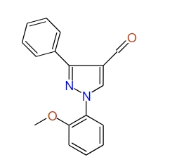 1-(2-Methoxyphenyl)-3-phenyl-1H-pyrazole-4-carbaldehyde