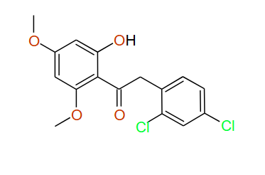 2-(2,4-Dichlorophenyl)-1-(2-hydroxy-4,6-dimethoxyphenyl)ethanone, 97%