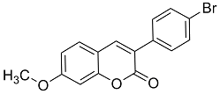 3(4’-Bromophenyl)-7-methoxycoumarin