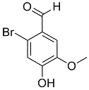 2-Bromo-4-hydroxy-5-methoxy-benzaldehyde