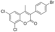 3(4’-Bromophenyl)-6,8-dichloro-4-methylcoumarin