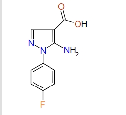 5-Amino-1-(4-fluorophenyl)-1H-pyrazole-4-carboxylic acid, 97%