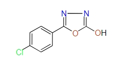 5-(4-Chlorophenyl)-1,3,4-oxadiazol-2-ol, 97%