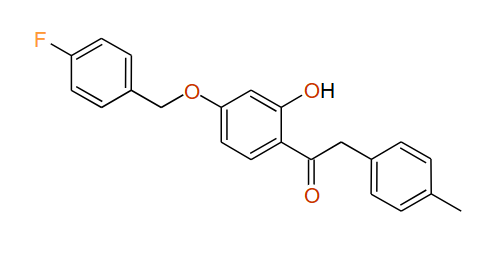 1-(4-(4-Fluorobenzyloxy)-2-hydroxyphenyl)-2-p-tolylethanone, 97%