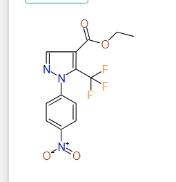 Ethyl 5-(trifluoromethyl)-1-(4-nitrophenyl)-1H-pyrazole-4-carboxylate, 98%
